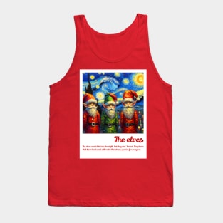 The elves in starry night Tank Top